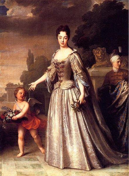 Jean-Baptiste Santerre Portrait of Marie Norge oil painting art